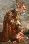 Peter Paul Rubens St Augustine oil painting on canvas